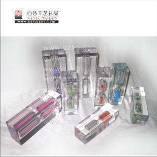 創(chuàng)意水晶沙漏計時器 融合美學(xué)與功能的精致禮品